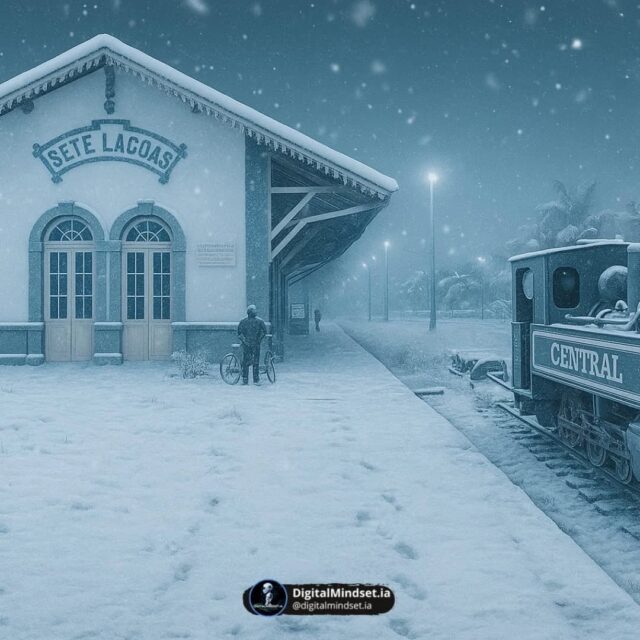 "Isfriô"... ATENÇÃO SETE LAGOAS! 🧊❄️
Parece que o ar-condicionado ficou ligado na cidade toda e esqueceram de desligar! 

Tá aí o resultado: Sete Lagoas versão Alasca 🌨️☃️
.
.
.
.
.
.
#setelagoascongelou #neveemminas #sónaimaginação #turismodeinverno #tôcomfrio